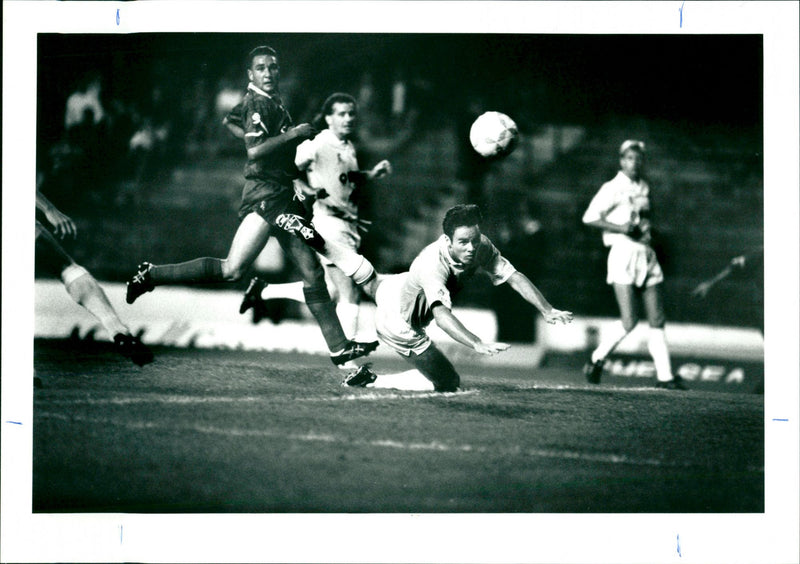 Football games - Vintage Photograph