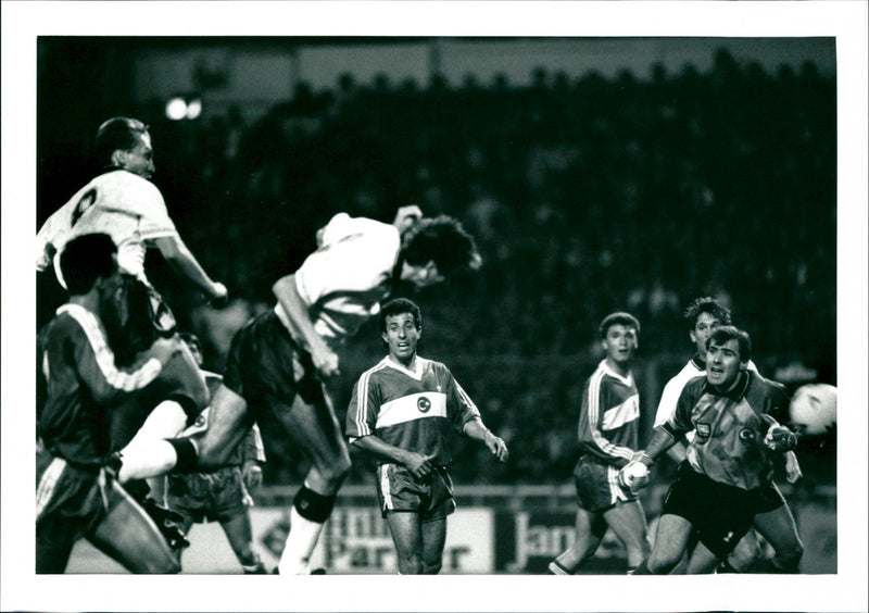 Football Game - Vintage Photograph