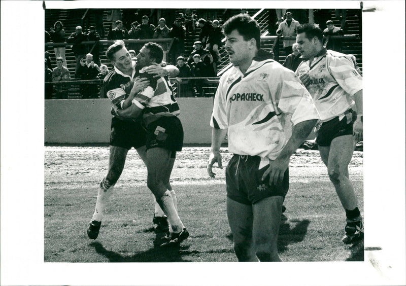 Football match - Vintage Photograph