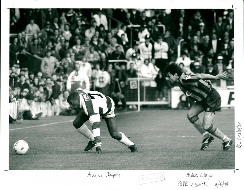 Andrew Impey and Anders Limpar - Vintage Photograph