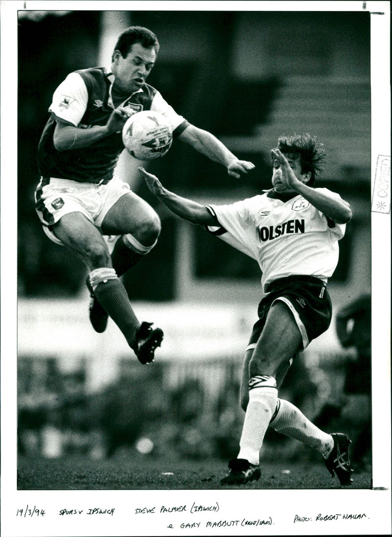 Spurs v Ipswich - Vintage Photograph