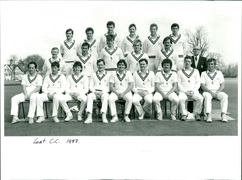 Kent C.C. 1987 - Vintage Photograph