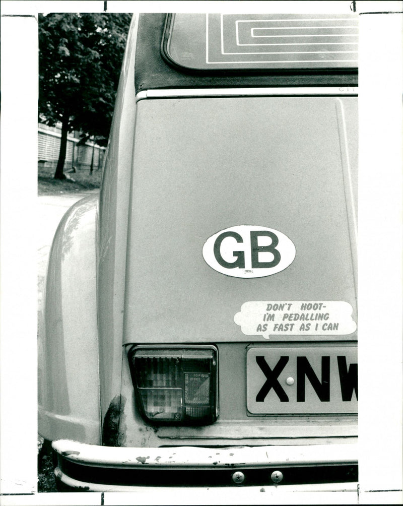 Citroen 2CV - Vintage Photograph