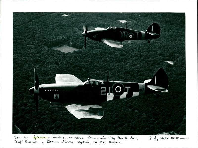 Spitfire - Vintage Photograph