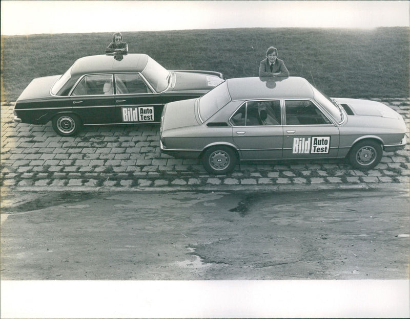Mixed Cars. - Vintage Photograph