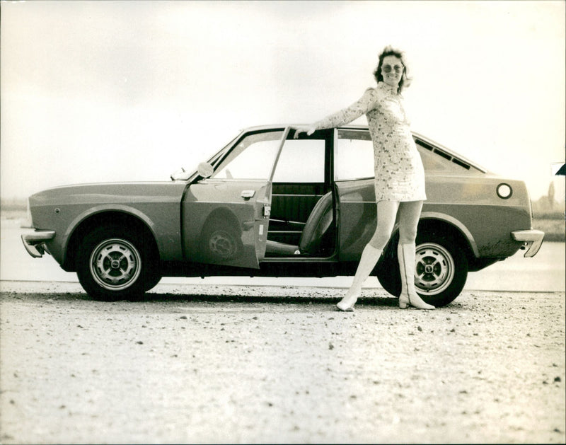 Fiat 128 coupe - Vintage Photograph