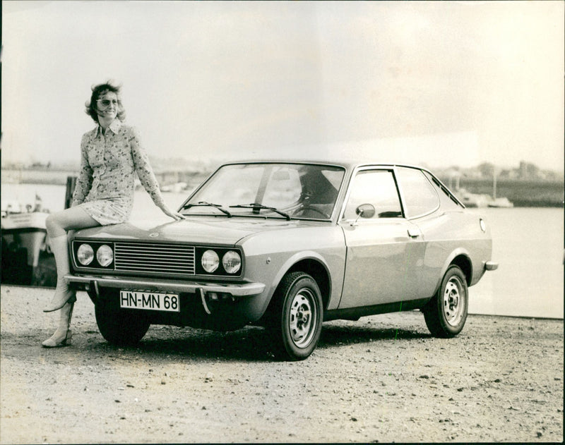 Fiat 128 coupe - Vintage Photograph