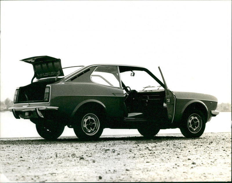 Fiat 128 coupe - Vintage Photograph