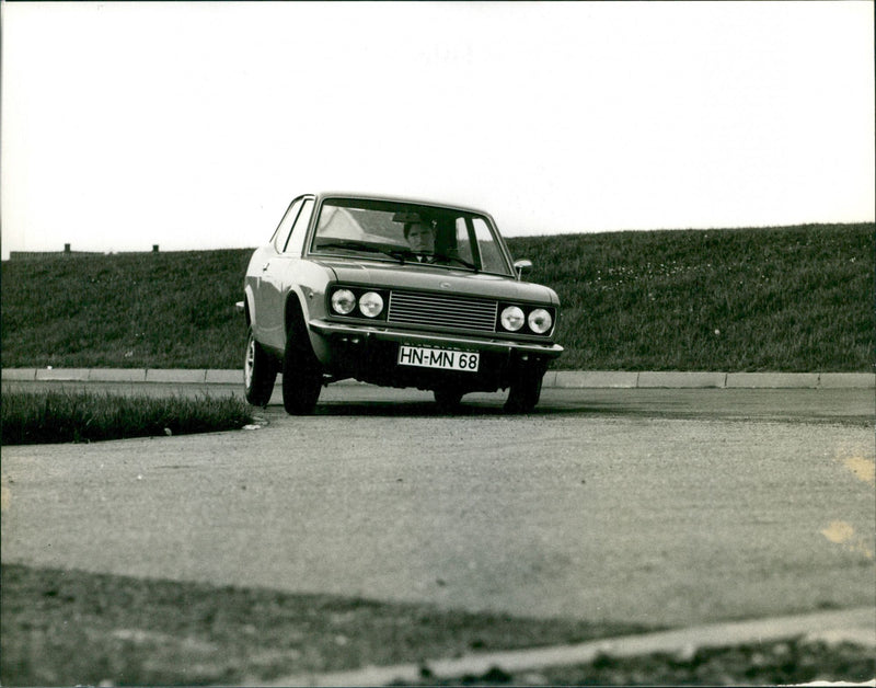 Fiat 128 coupe - Vintage Photograph