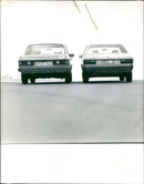 Mercedes-Benz 200D and Audi 100 - Vintage Photograph