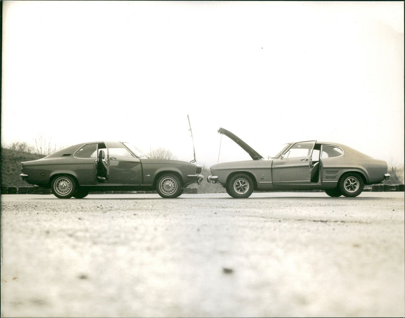 Mixed Cars Varius - Vintage Photograph
