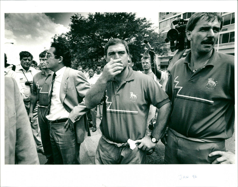 Mike Gatting - Vintage Photograph