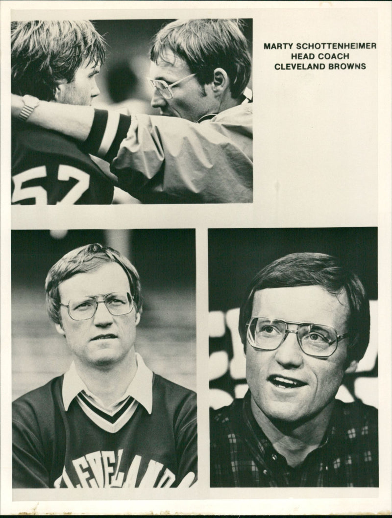 Marty Schottenheimer - Vintage Photograph