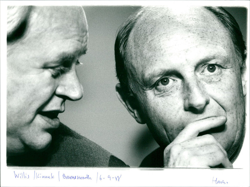 Neil Kinnock - Vintage Photograph