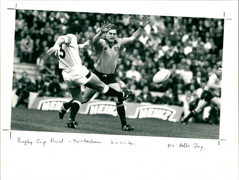 Rugby Cup Final - Vintage Photograph