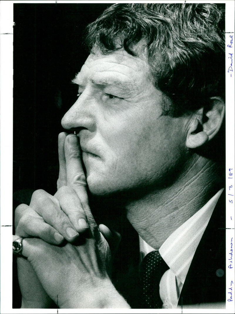 Paddy Ashdown - Vintage Photograph