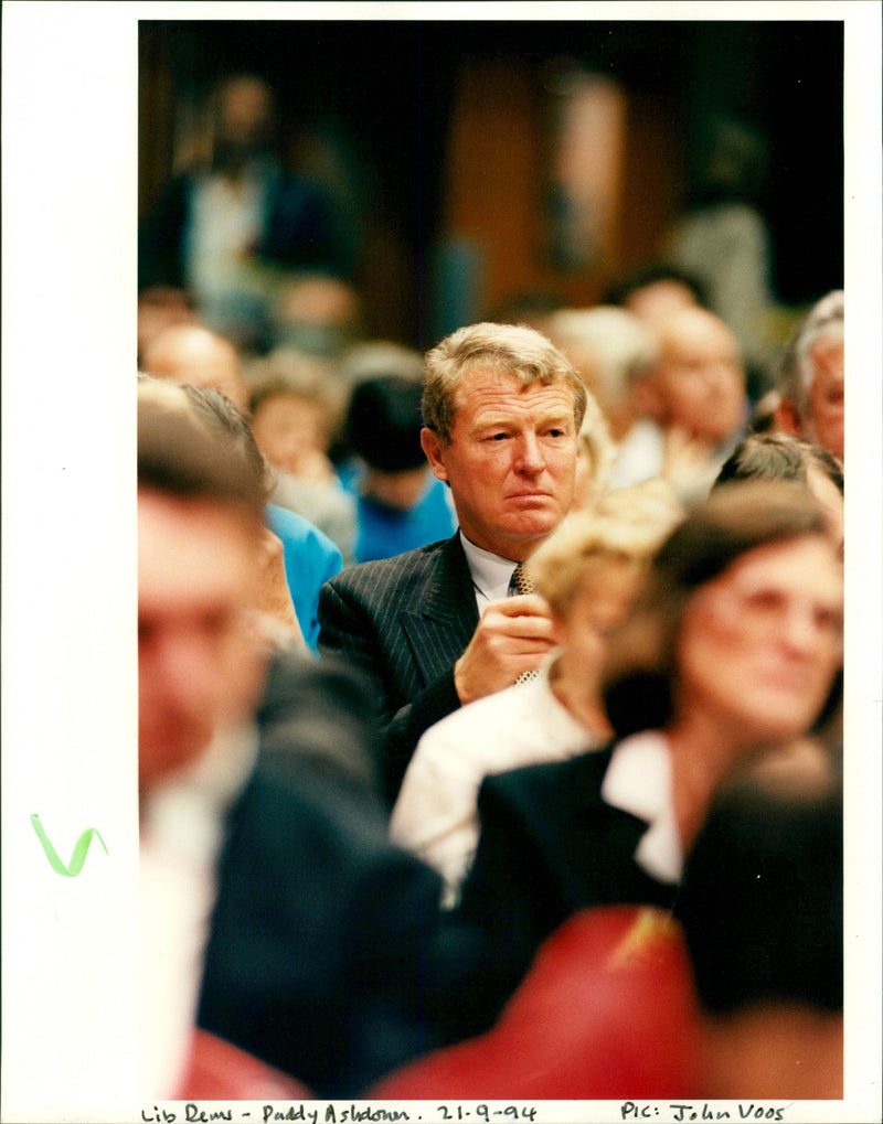 Paddy Ashdown - Vintage Photograph