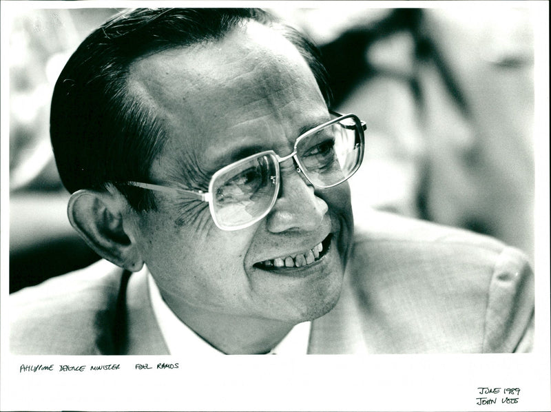 Fidel Ramos - Vintage Photograph