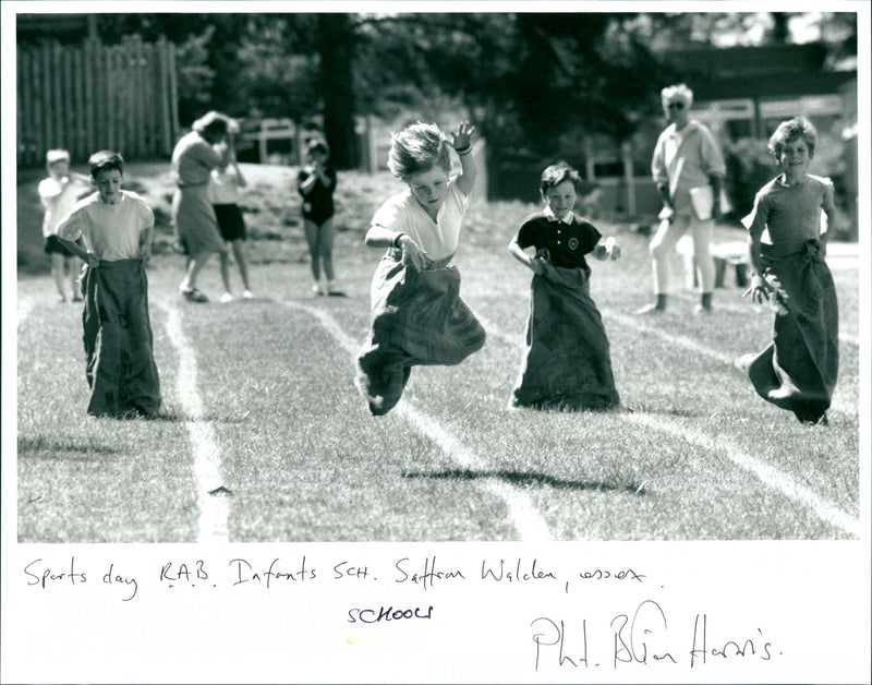 School Sport - Vintage Photograph