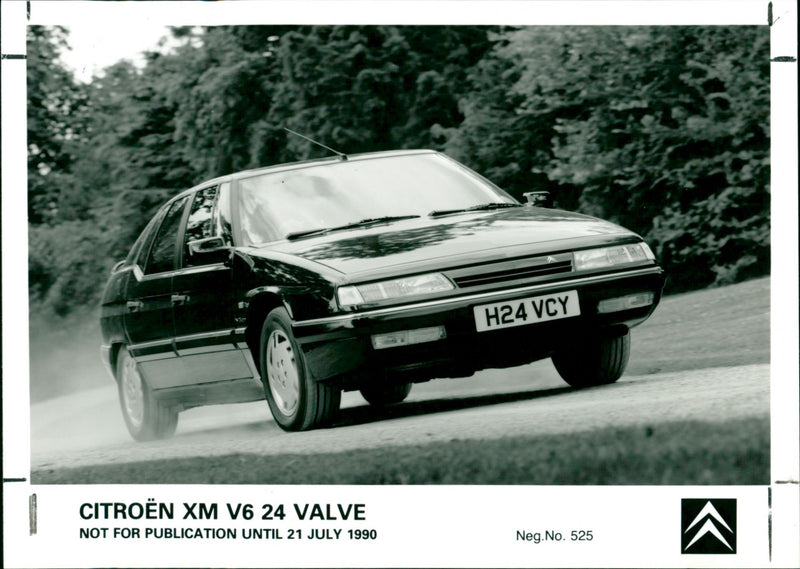 Citroën XM V6 24 Valve - Vintage Photograph