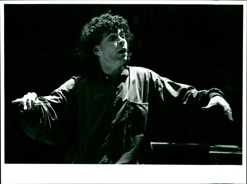 Simon Rattle - Vintage Photograph