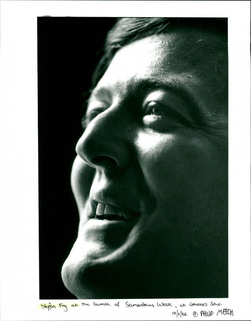 Stephen Fry - Vintage Photograph