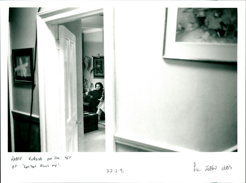 Hanif Kureishi - Vintage Photograph