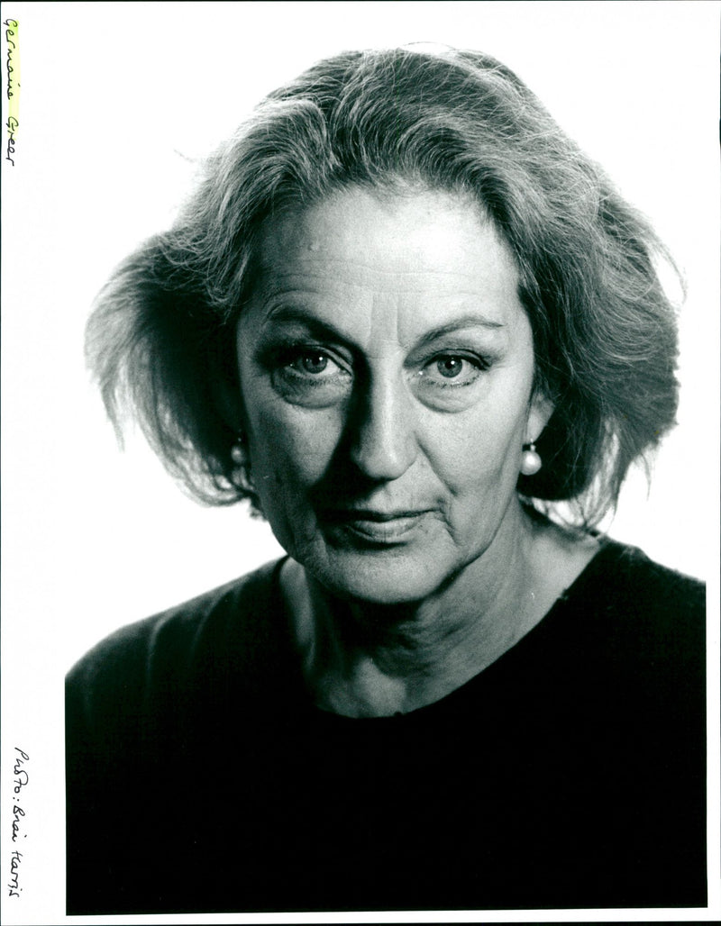 Germaine Greer - Vintage Photograph