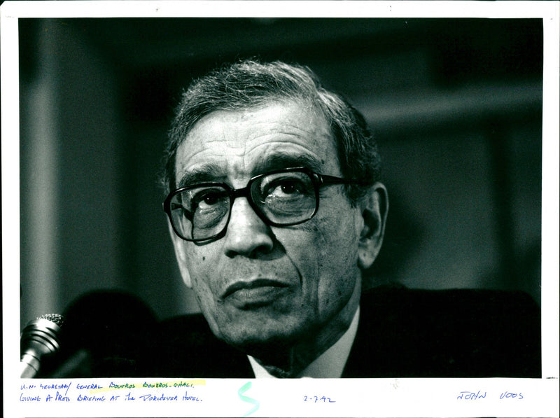 Boutros Boutros-Ghali - Vintage Photograph