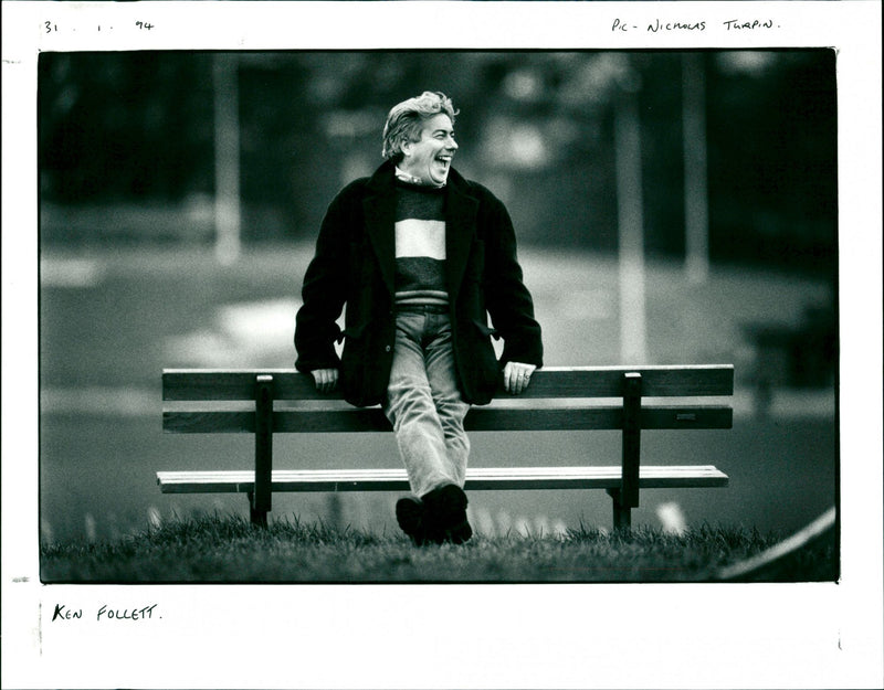 Ken Follett - Vintage Photograph