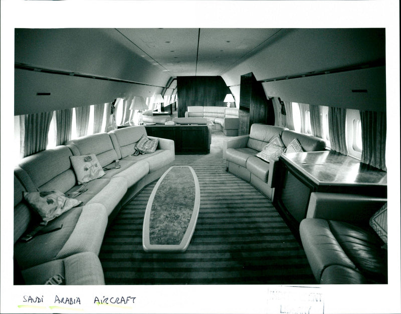 Saudi Arabia Aircraft - Vintage Photograph