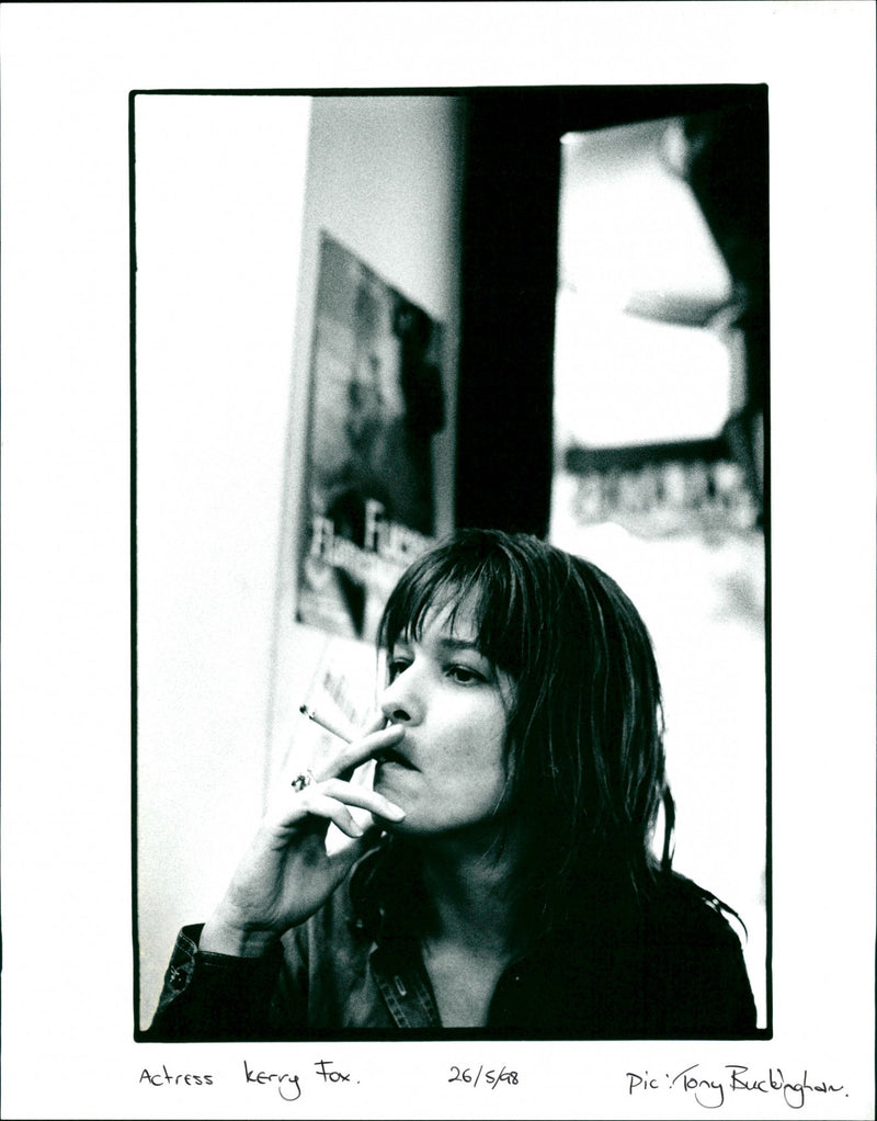 Kerry Fox - Vintage Photograph