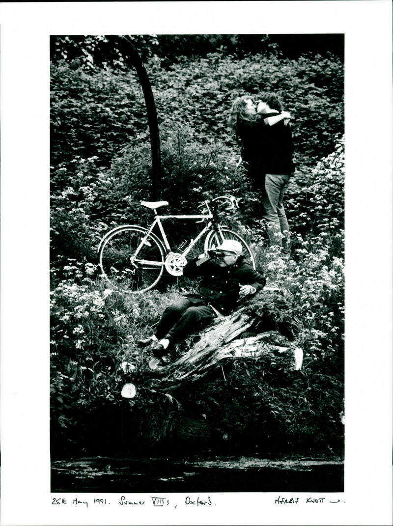 Rowing - Vintage Photograph