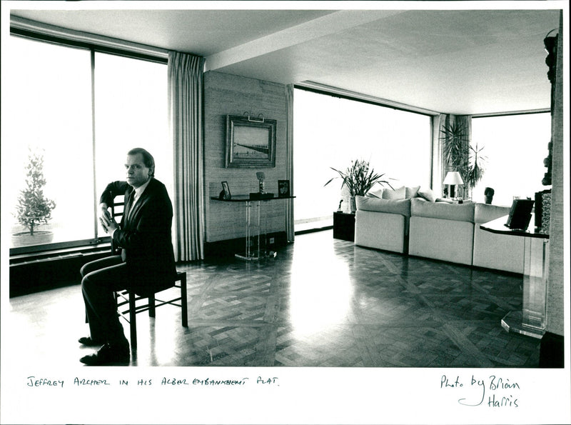 Jeffrey Archer - Vintage Photograph
