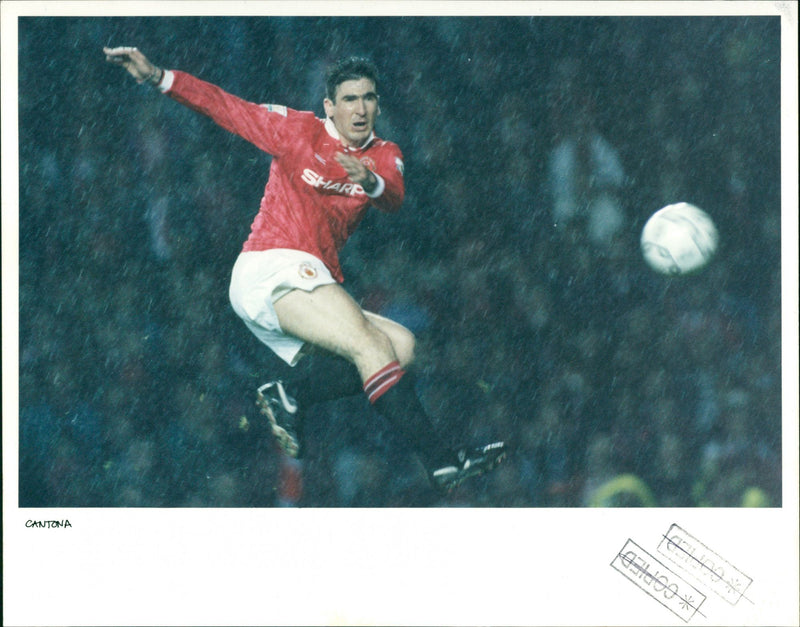 Eric Cantona - Vintage Photograph