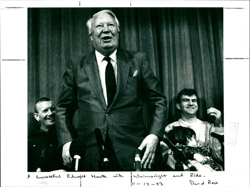 Edward Heath - Vintage Photograph