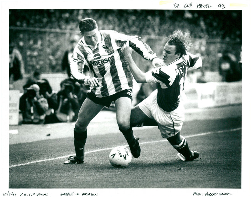 FA Cup Final 93 - Vintage Photograph