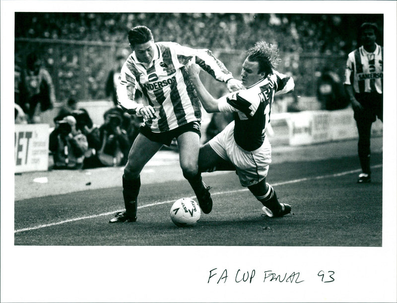 FA Cup Final 93 - Vintage Photograph