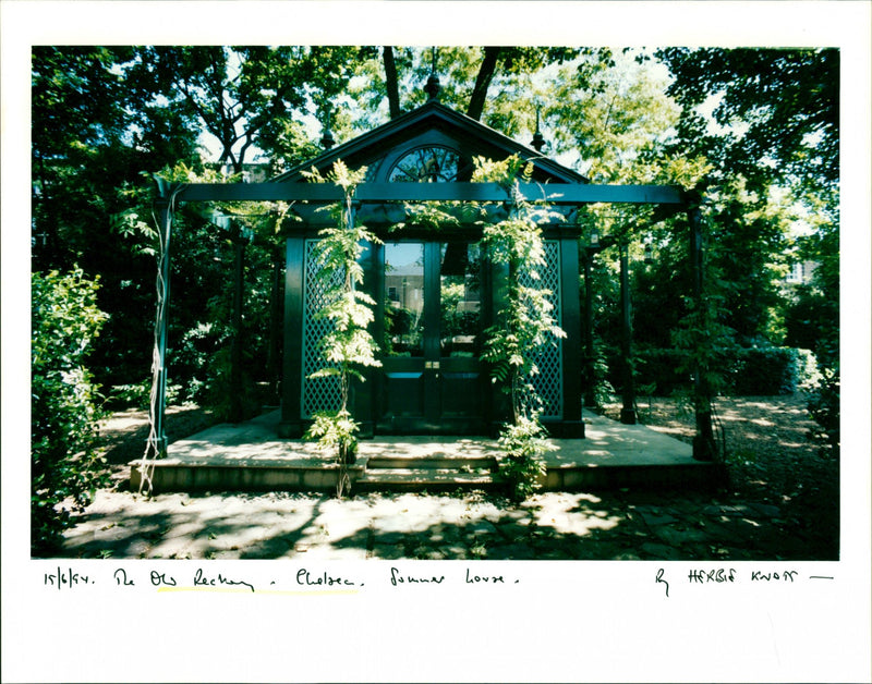 OLD RECTORY CHELSEA - HOUSE, SUMNER - Vintage Photograph