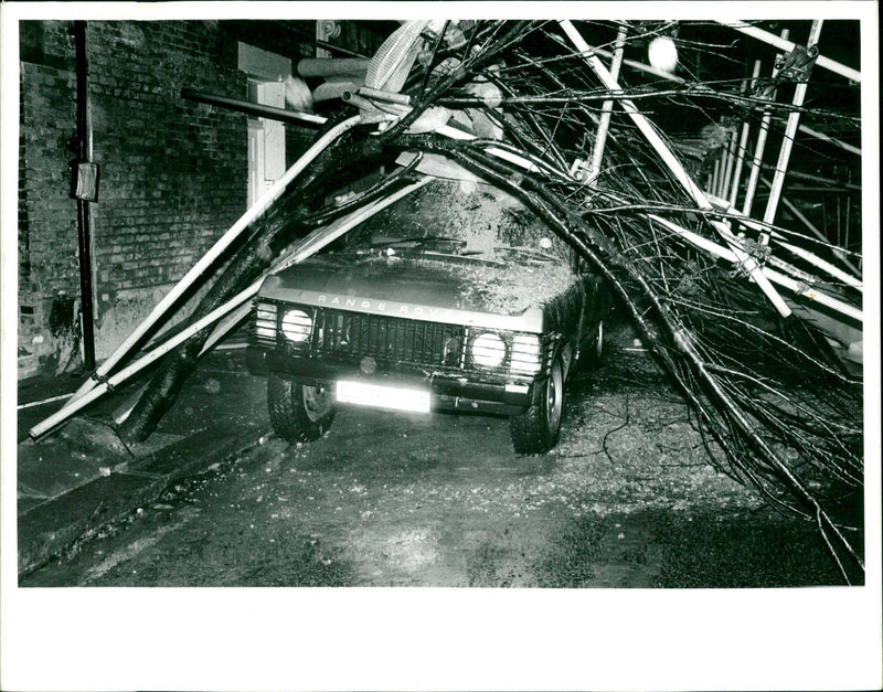 Hurricane 87 - Vintage Photograph