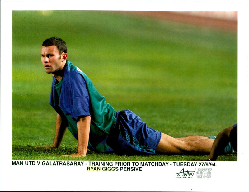 Ryan Giggs - Vintage Photograph