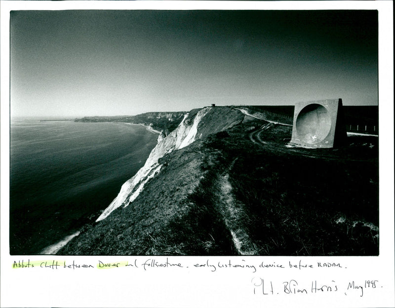 Dover Abbots Cliff - Vintage Photograph