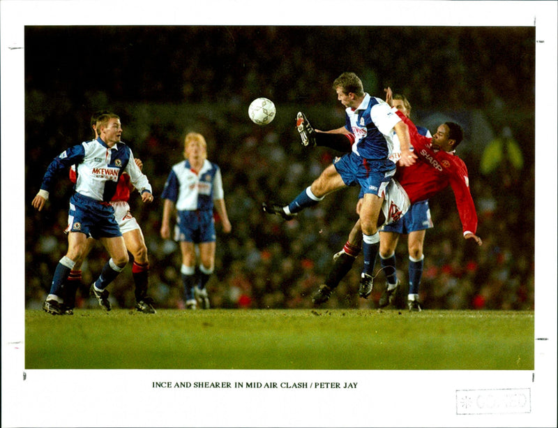 Paul Ince - Vintage Photograph