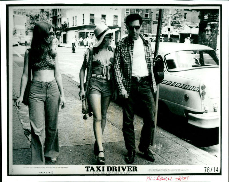 Taxi Driver - Vintage Photograph