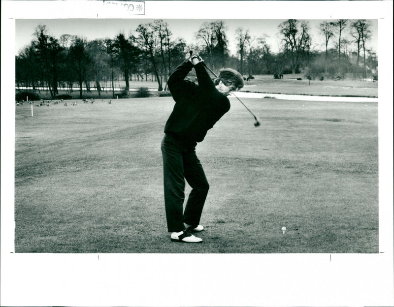 Golf Tournament - Vintage Photograph