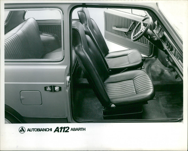Autobianchi A112 Abarth - Vintage Photograph
