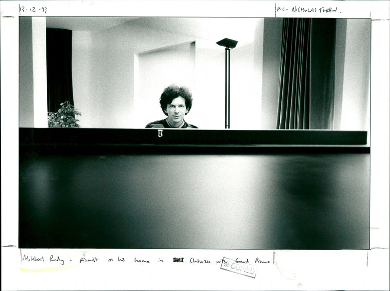 Mikhail Rudy - Vintage Photograph