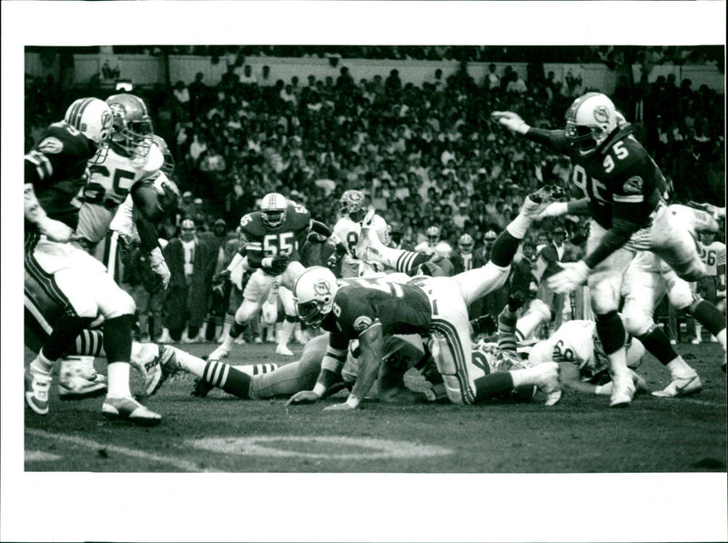 American Football - Vintage Photograph