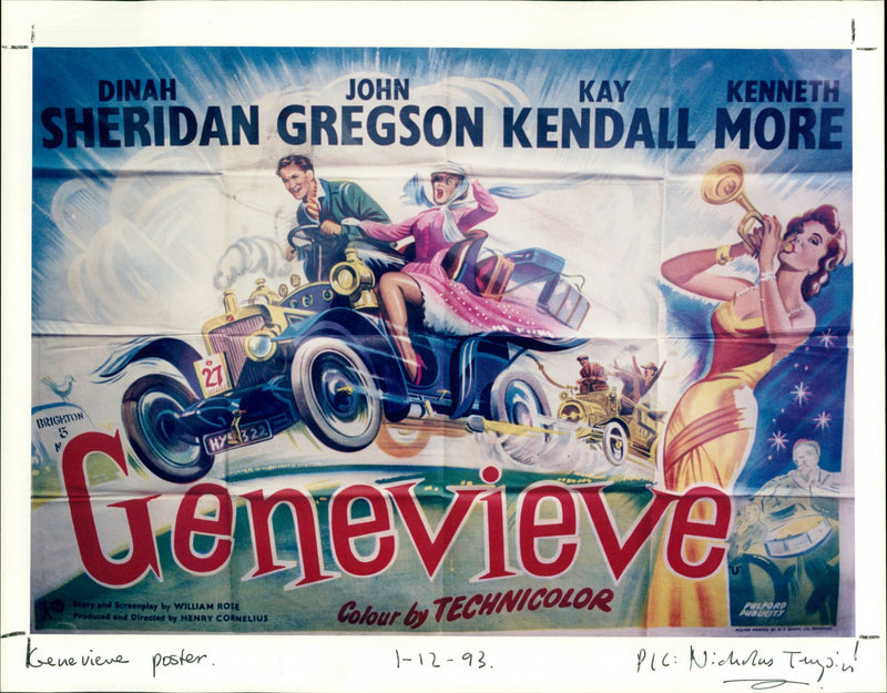 Genevieve Poster - Vintage Photograph