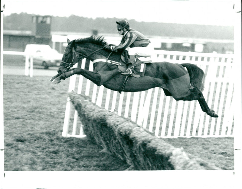 H.S.S. Hire Shops Hurdle - Vintage Photograph